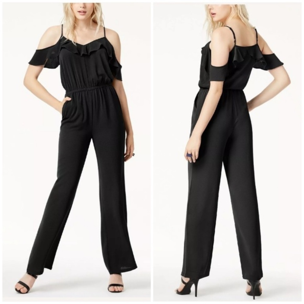 BAR III Cold Shoulder Jumpsuit